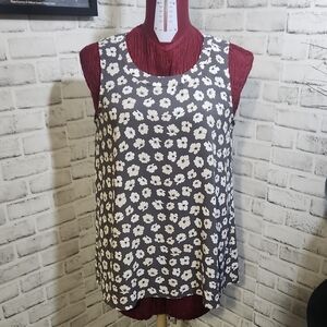 Anne Klein SZ M Floral Dressy Tank